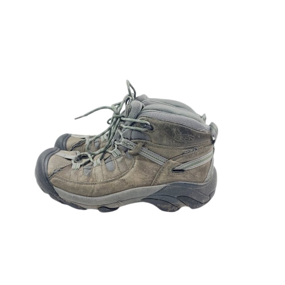 Keen Men's Khaki Targhee II Leather Waterproof Trail Hiking Boot Size 9